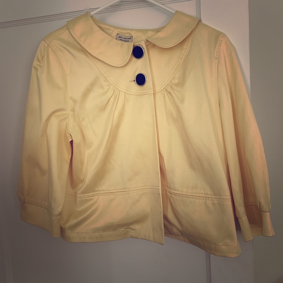 Julie Mitchell Urban Collection Yellow Top, 12W - Picture 1 of 3